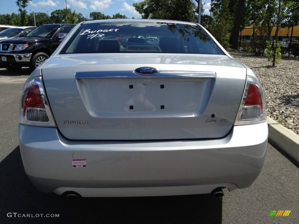 2006 Fusion SEL V6 - Silver Frost Metallic / Charcoal Black photo #6