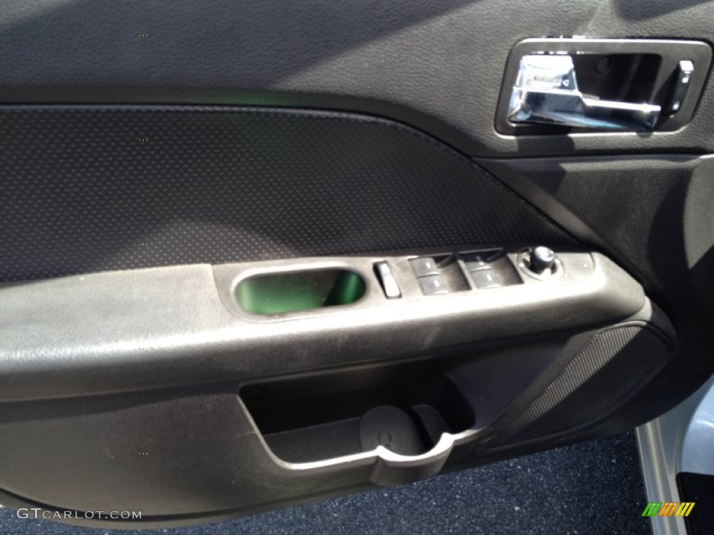 2006 Fusion SEL V6 - Silver Frost Metallic / Charcoal Black photo #10