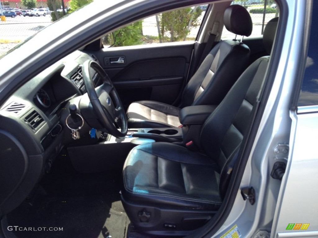 2006 Fusion SEL V6 - Silver Frost Metallic / Charcoal Black photo #11