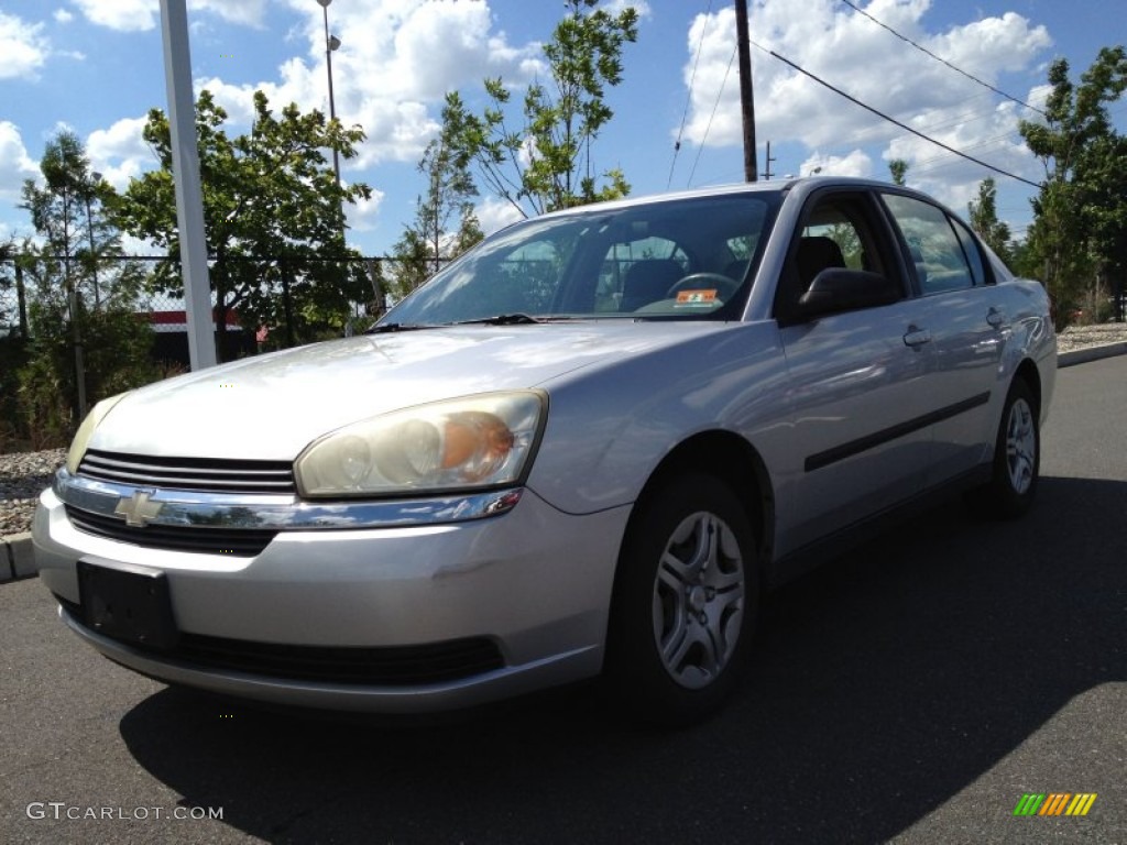2005 Malibu Sedan - Galaxy Silver Metallic / Gray photo #1