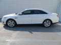 2010 White Platinum Metallic Tri-Coat Ford Taurus Limited  photo #6