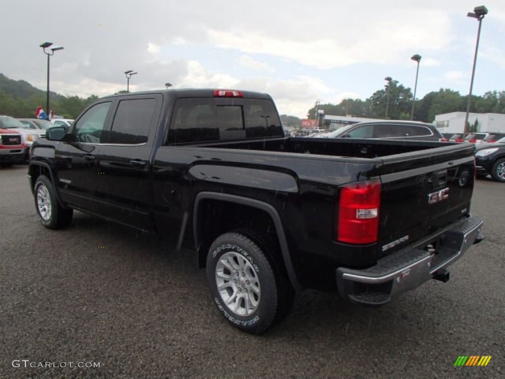 2014 Sierra 1500 SLE Crew Cab 4x4 - Onyx Black / Jet Black photo #8