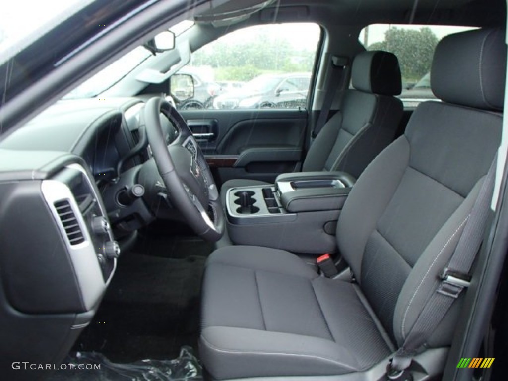 2014 Sierra 1500 SLE Crew Cab 4x4 - Onyx Black / Jet Black photo #10