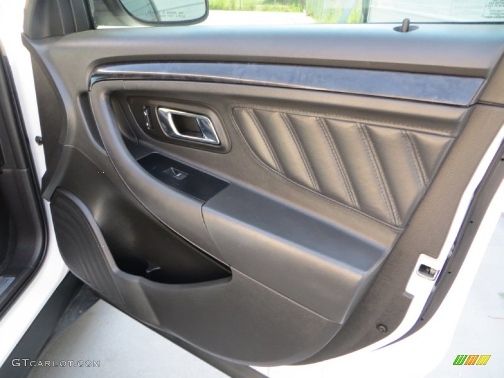 2010 Taurus Limited - White Platinum Metallic Tri-Coat / Light Stone photo #22