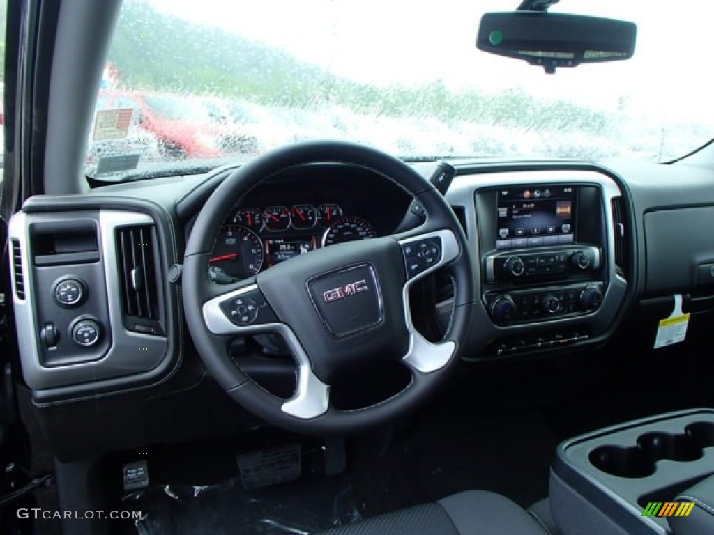 2014 Sierra 1500 SLE Crew Cab 4x4 - Onyx Black / Jet Black photo #13