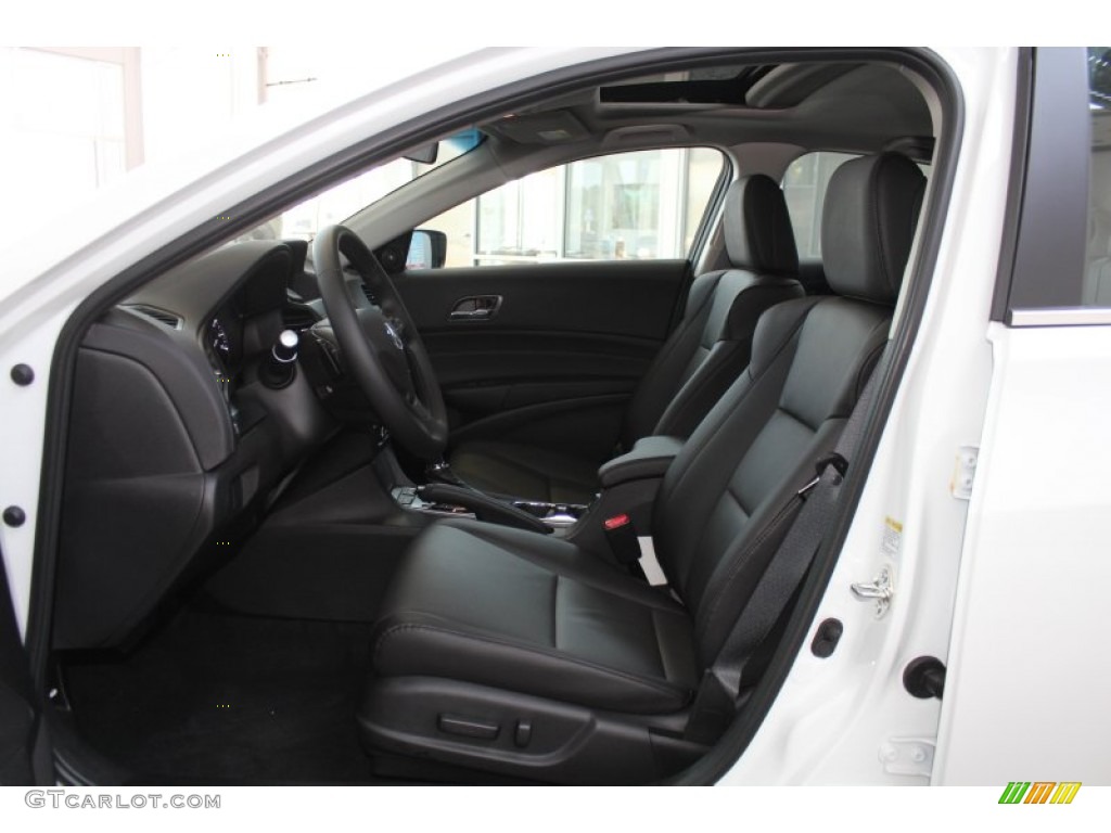 Ebony Interior 2014 Acura ILX 2.0L Photo #83128866