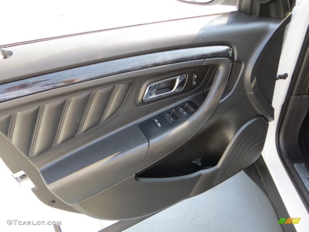 2010 Taurus Limited - White Platinum Metallic Tri-Coat / Light Stone photo #30