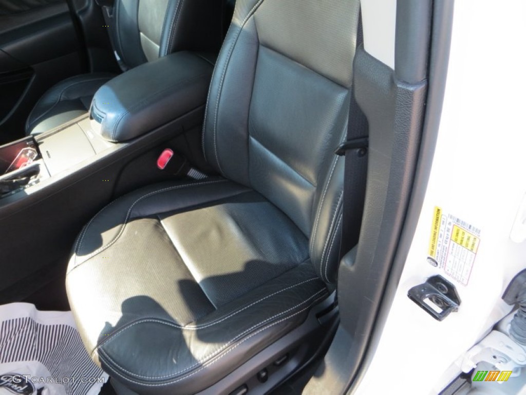 2010 Taurus Limited - White Platinum Metallic Tri-Coat / Light Stone photo #31