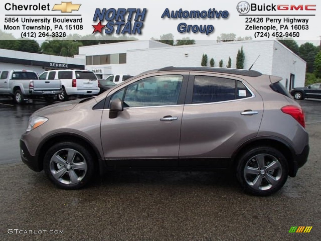 Cocoa Silver Metallic Buick Encore