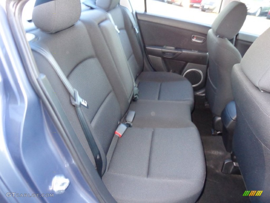 2007 Mazda MAZDA3 s Sport Sedan Rear Seat Photo #83129844
