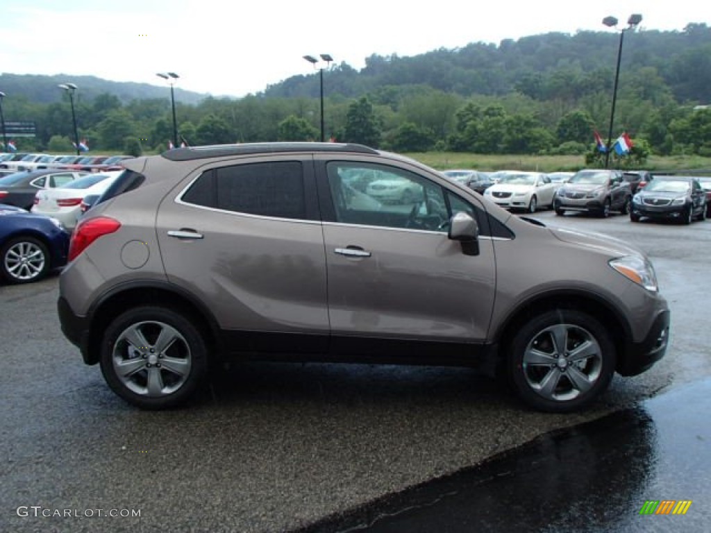 2013 Encore Convenience AWD - Cocoa Silver Metallic / Ebony photo #5