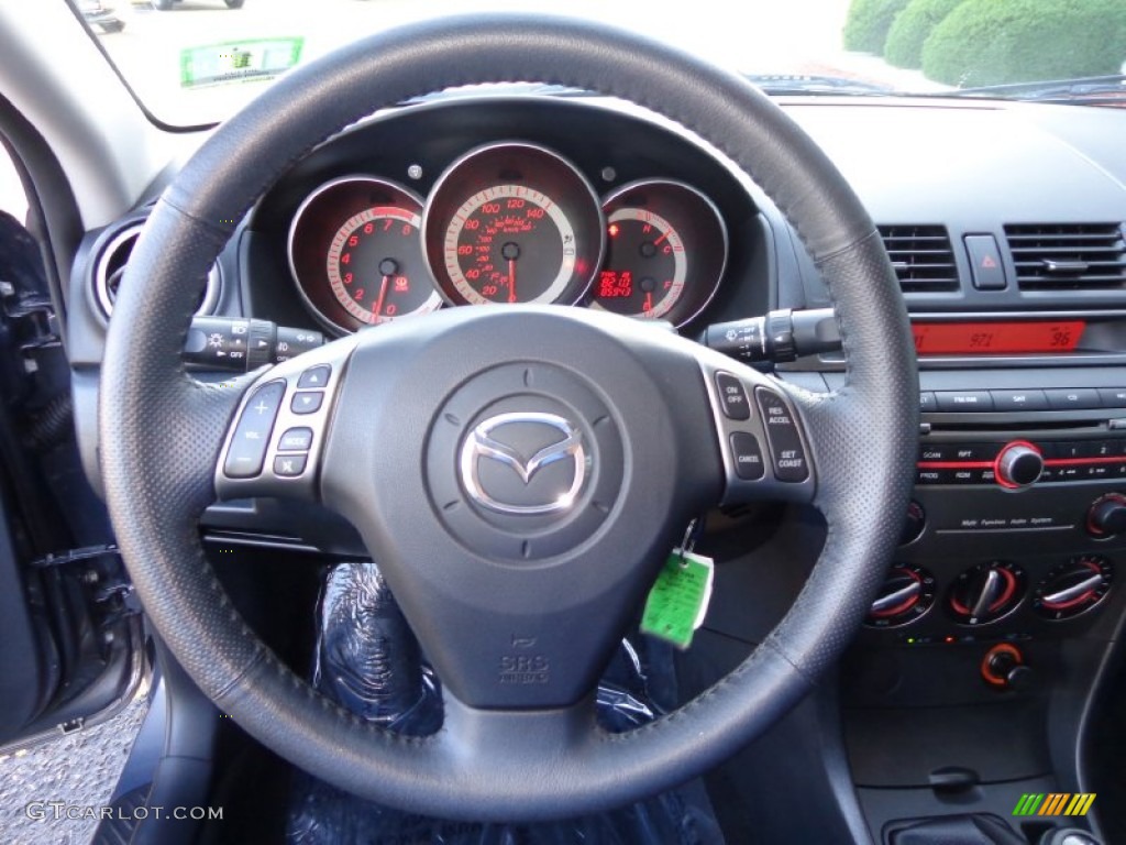 2007 Mazda MAZDA3 s Sport Sedan Steering Wheel Photos