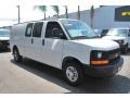 Summit White - Express EXT 3500 Cargo Van Photo No. 1