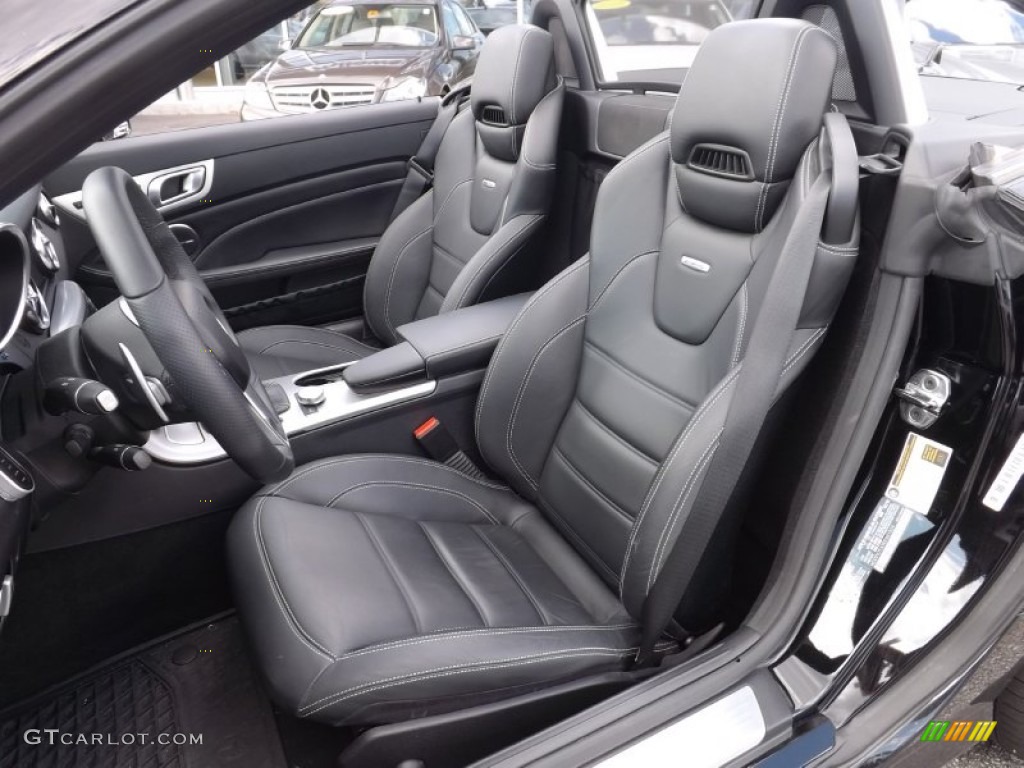2013 Mercedes-Benz SLK 55 AMG Roadster Front Seat Photo #83130405