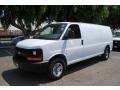 Summit White - Express EXT 3500 Cargo Van Photo No. 11