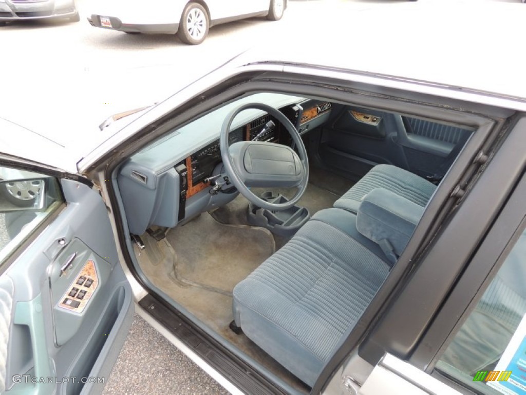 Blue Interior 1994 Buick Century Special Sedan Photo #83131149