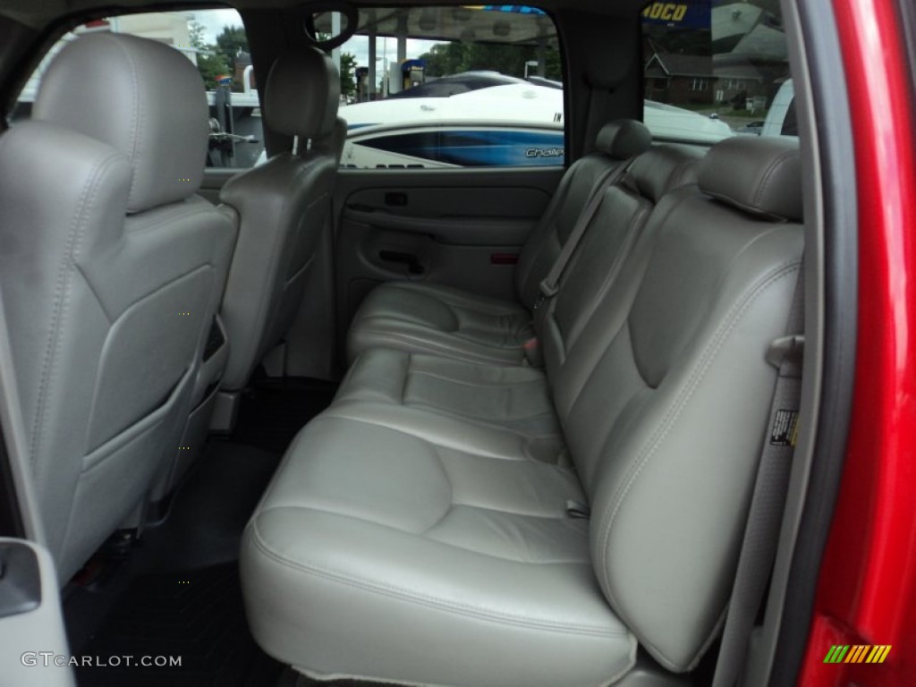 2005 Silverado 3500 LT Crew Cab 4x4 Dually - Victory Red / Dark Charcoal photo #5