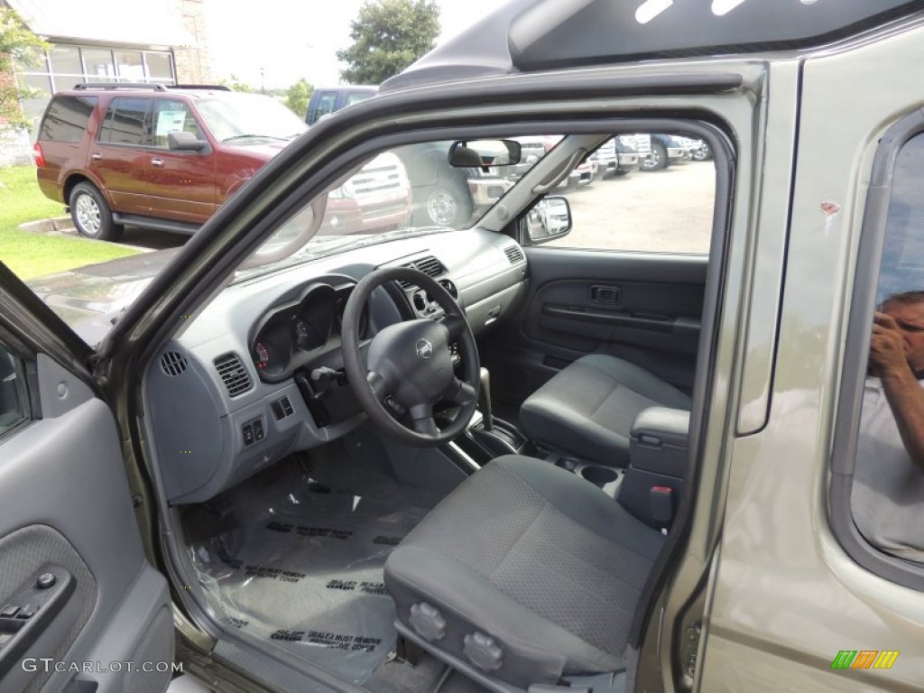 2003 Xterra XE V6 - Canteen Green Metallic / Charcoal photo #3