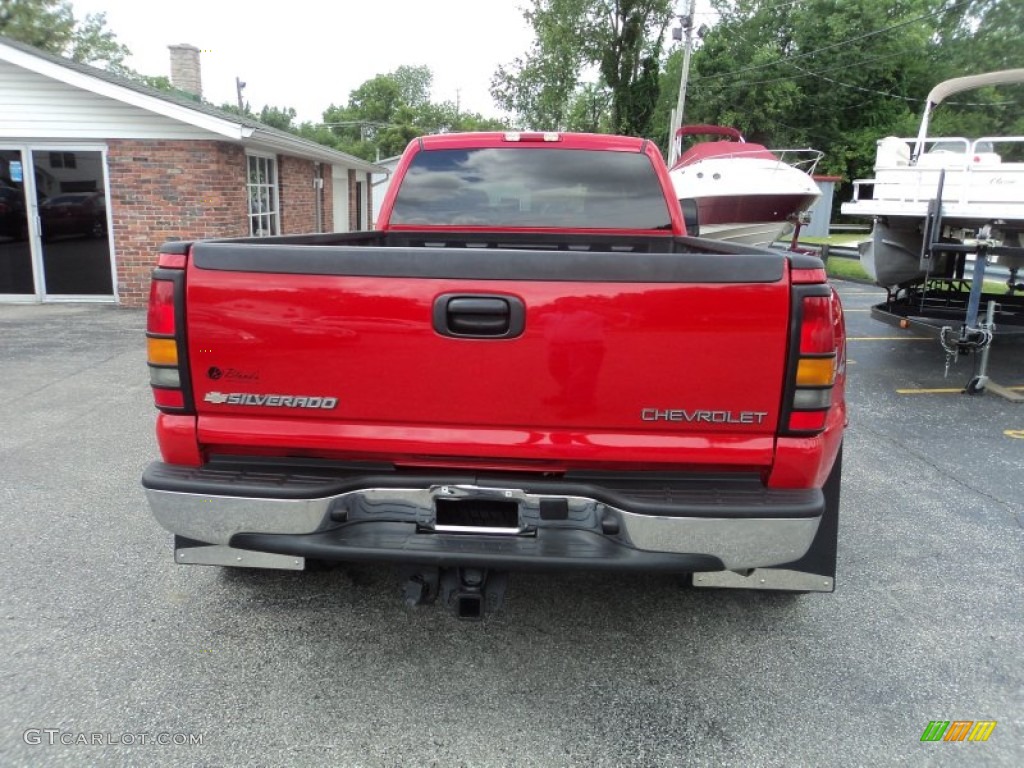 2005 Silverado 3500 LT Crew Cab 4x4 Dually - Victory Red / Dark Charcoal photo #31