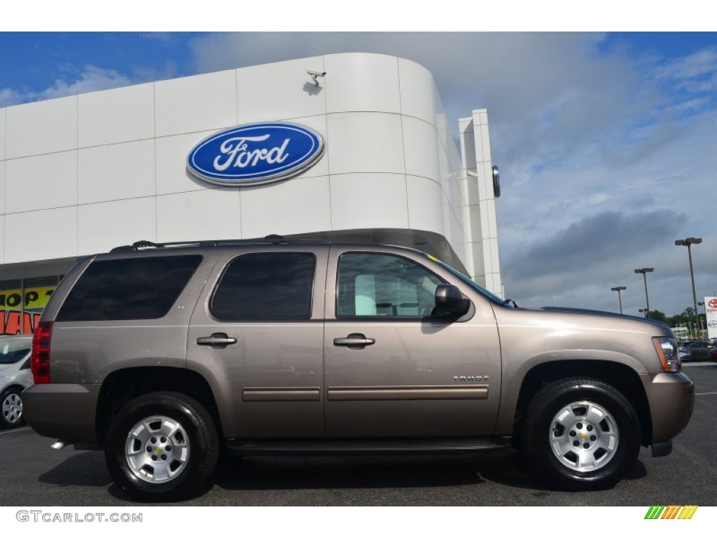 Mocha Steel Metallic 2012 Chevrolet Tahoe LT Exterior Photo #83132619