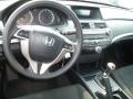 Black 2010 Honda Accord EX Coupe Dashboard