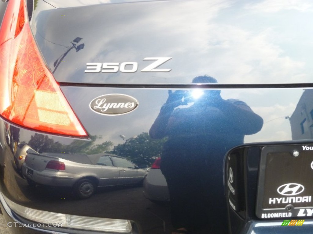 2008 350Z Touring Coupe - San Marino Blue / Charcoal photo #6