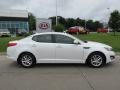 Snow White Pearl 2012 Kia Optima LX Exterior
