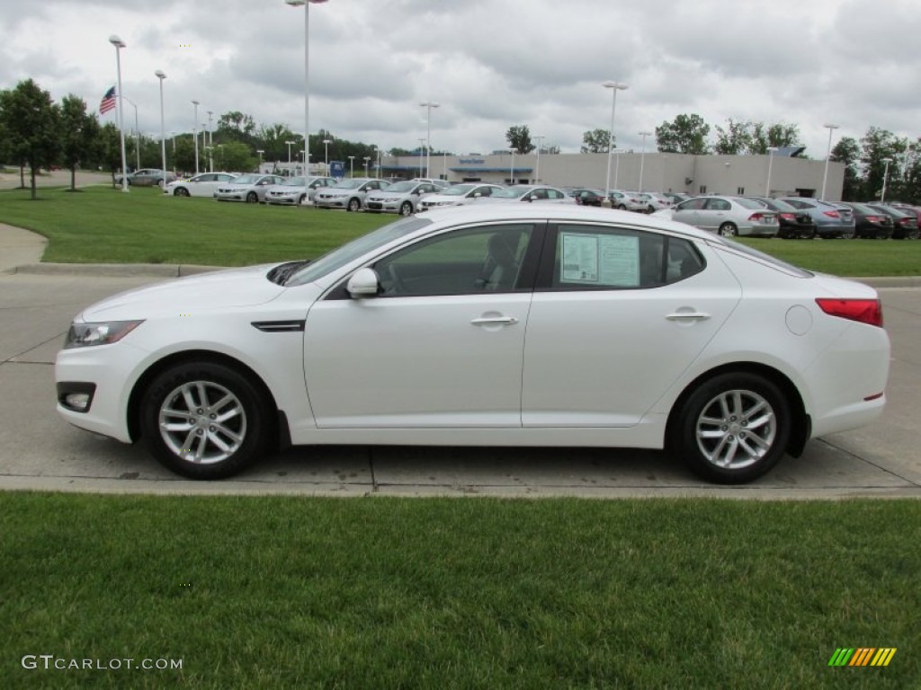 Snow White Pearl 2012 Kia Optima LX Exterior Photo #83133920