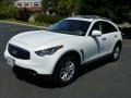 2010 Moonlight White Infiniti FX 35  photo #3