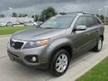 Titanium Silver 2011 Kia Sorento LX Exterior