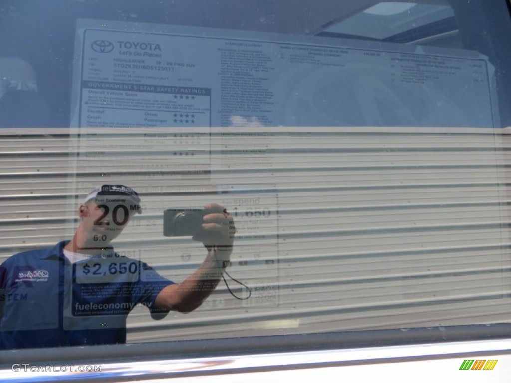 2013 Highlander SE - Classic Silver Metallic / Ash photo #33