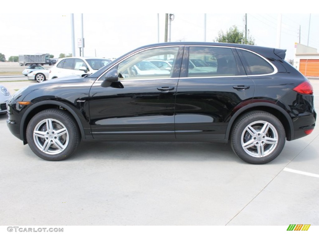 Black 2013 Porsche Cayenne Diesel Exterior Photo #83136882