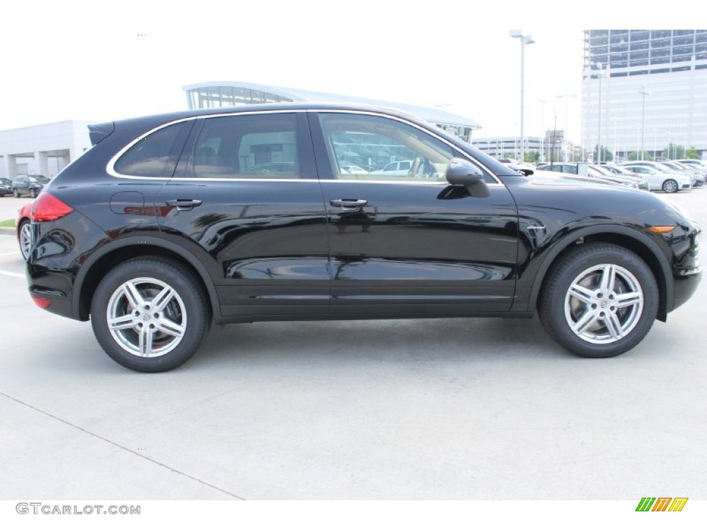 Black 2013 Porsche Cayenne Diesel Exterior Photo #83136998