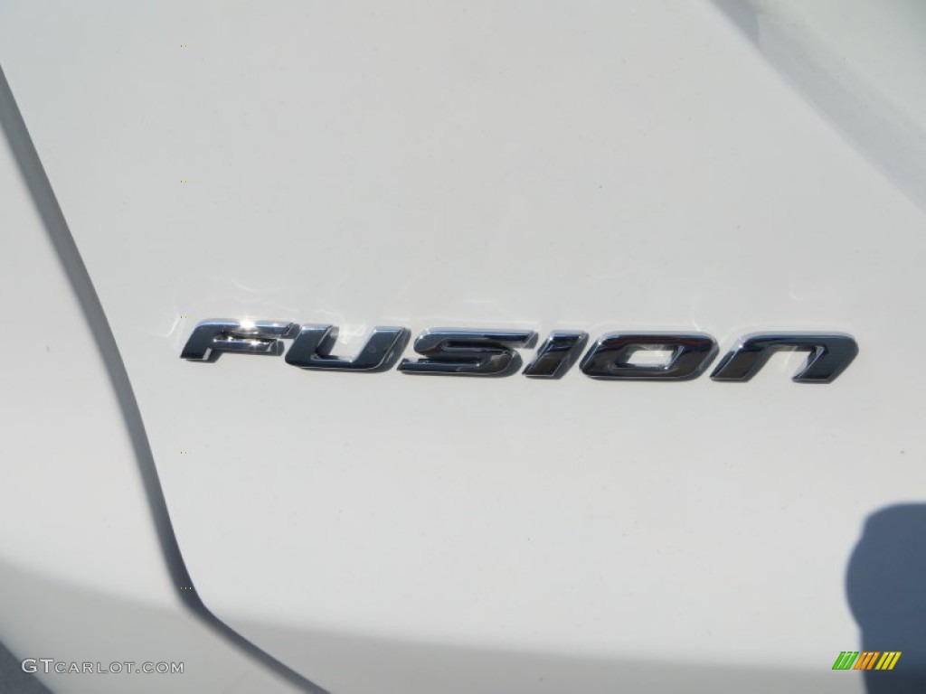 2013 Fusion SE 1.6 EcoBoost - Oxford White / Charcoal Black photo #12