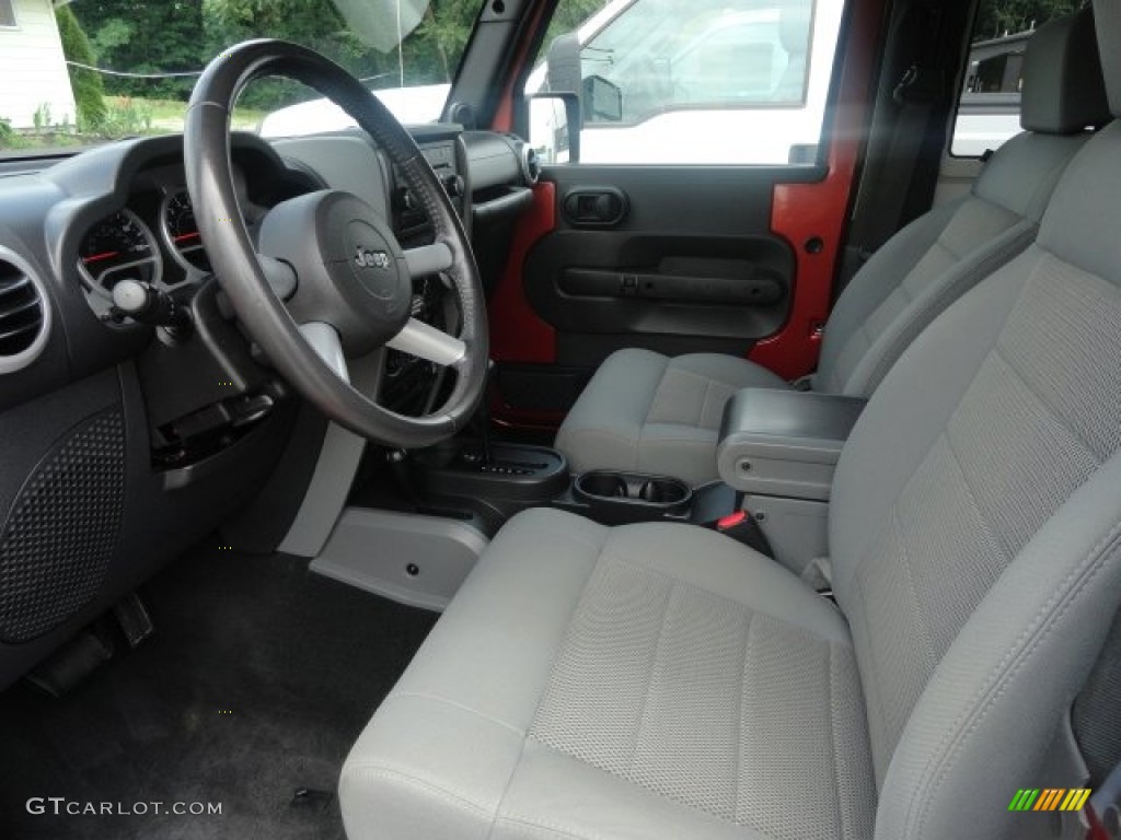 2009 Wrangler Sahara 4x4 - Sunburst Orange Pearl Coat / Dark Slate Gray/Medium Slate Gray photo #4