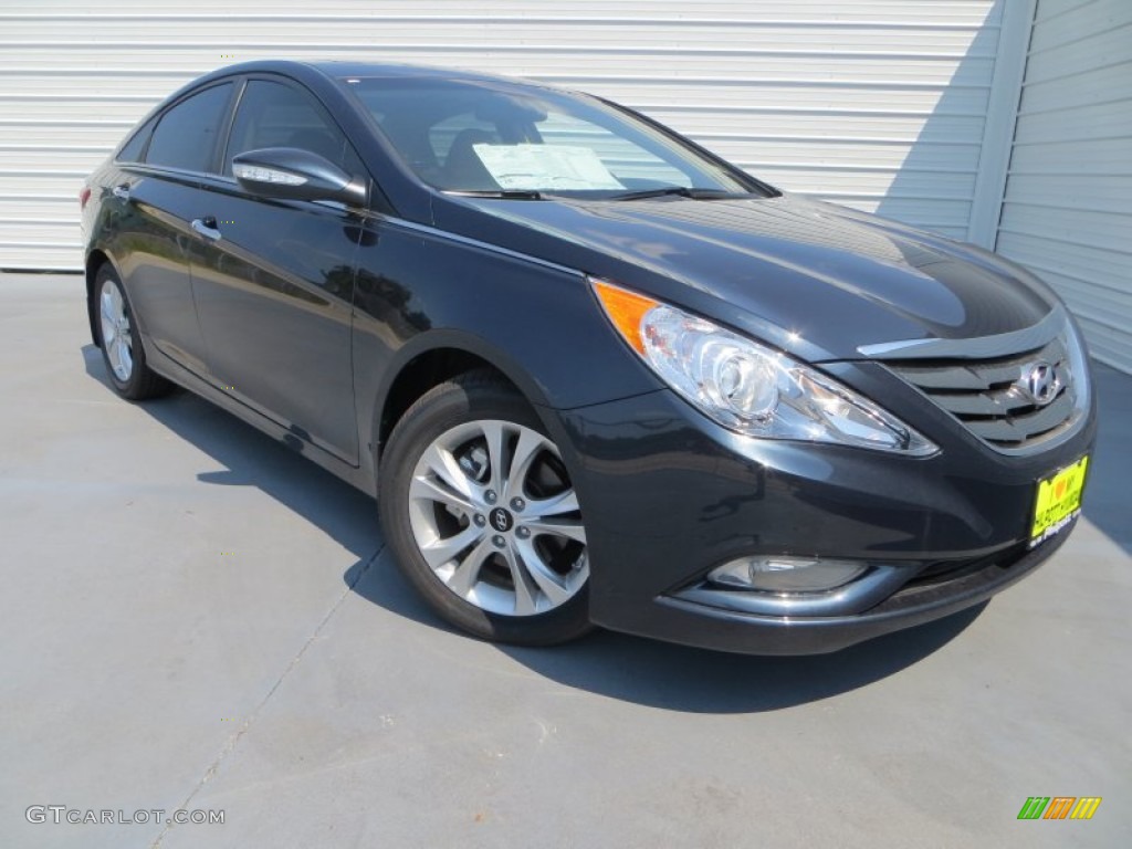 2013 Sonata Limited - Pacific Blue Pearl / Camel photo #1