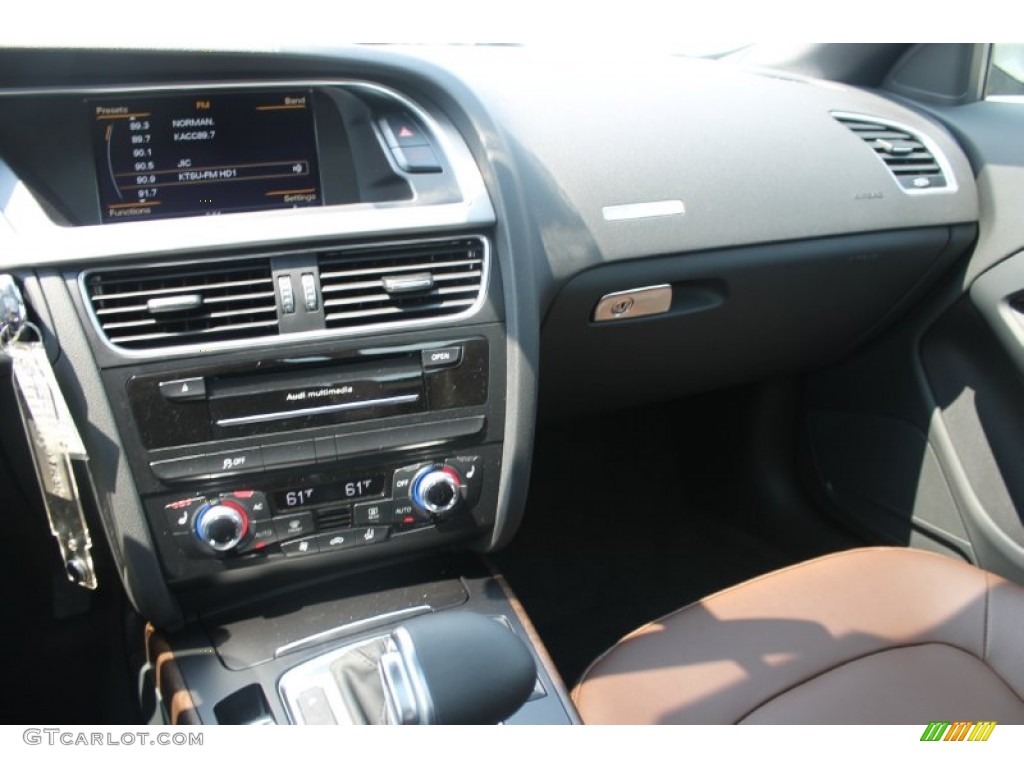 2013 A5 2.0T quattro Coupe - Cuvee Silver Metallic / Chestnut Brown photo #15