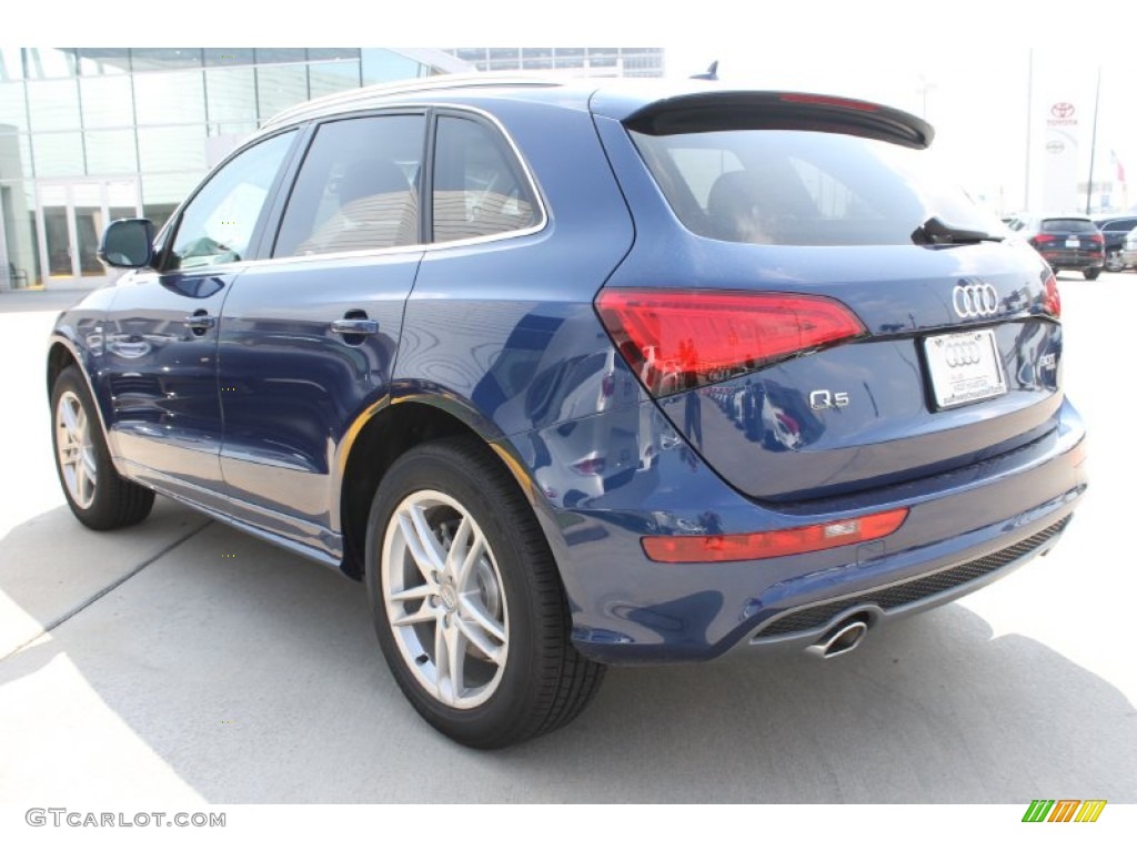 2013 Q5 3.0 TFSI quattro - Scuba Blue Metallic / Titanium Gray/Steel Gray photo #7