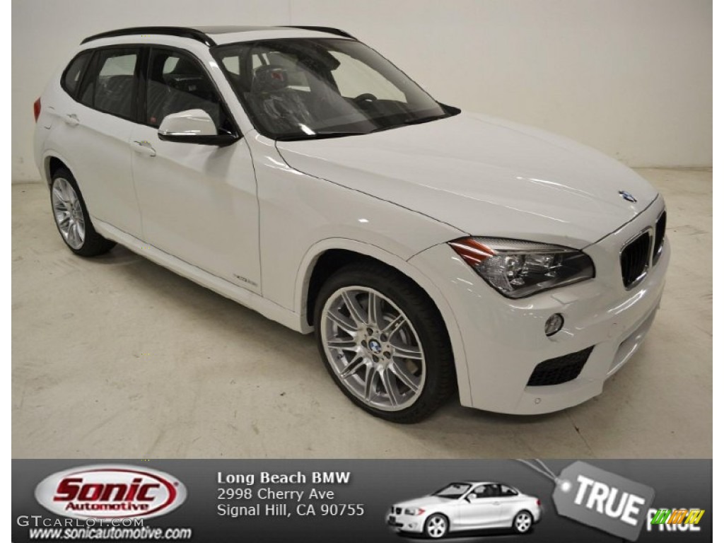 2014 X1 xDrive35i - Alpine White / Black photo #1