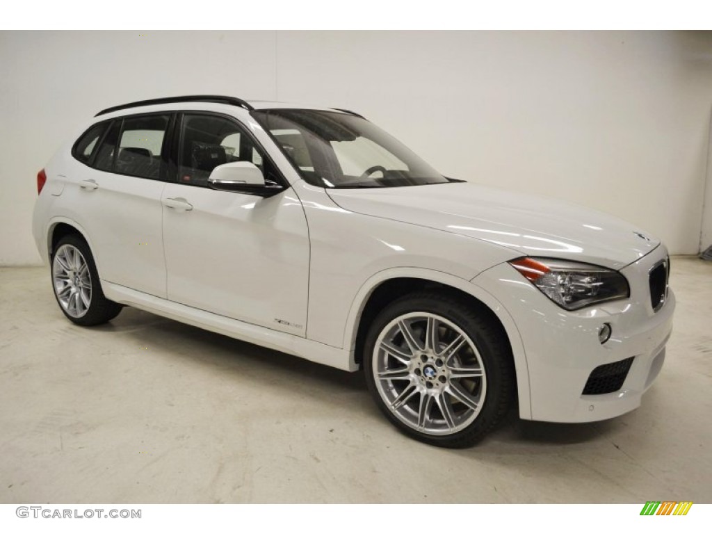 Alpine White 2014 BMW X1 xDrive35i Exterior Photo #83140401