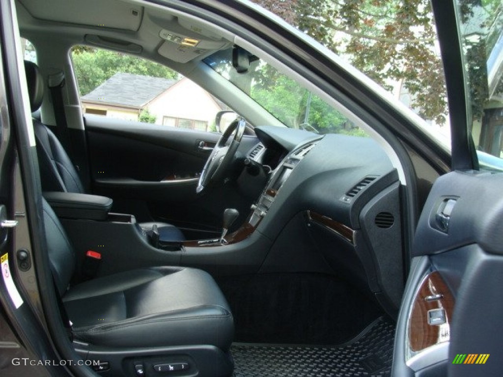 2012 ES 350 - Truffle Brown Mica / Black photo #16