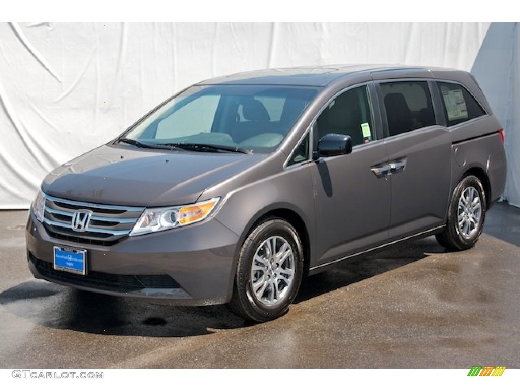 2013 Odyssey EX-L - Smokey Topaz Metallic / Truffle photo #3
