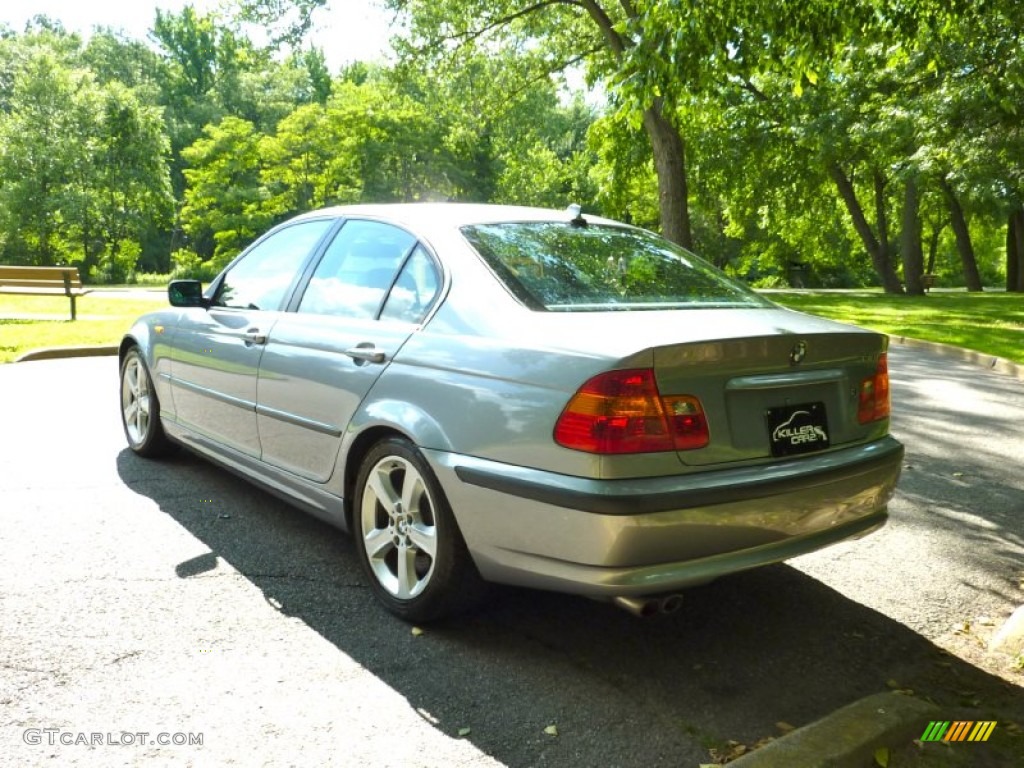 2005 3 Series 330i Sedan - Silver Grey Metallic / Grey photo #5