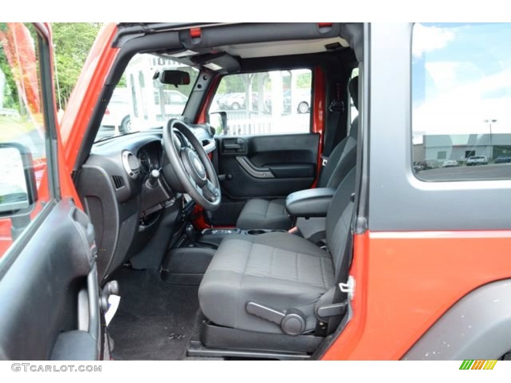 2012 Wrangler Sport 4x4 - Flame Red / Black photo #11