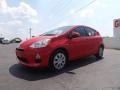 Absolutely Red - Prius c Hybrid Two Photo No. 3