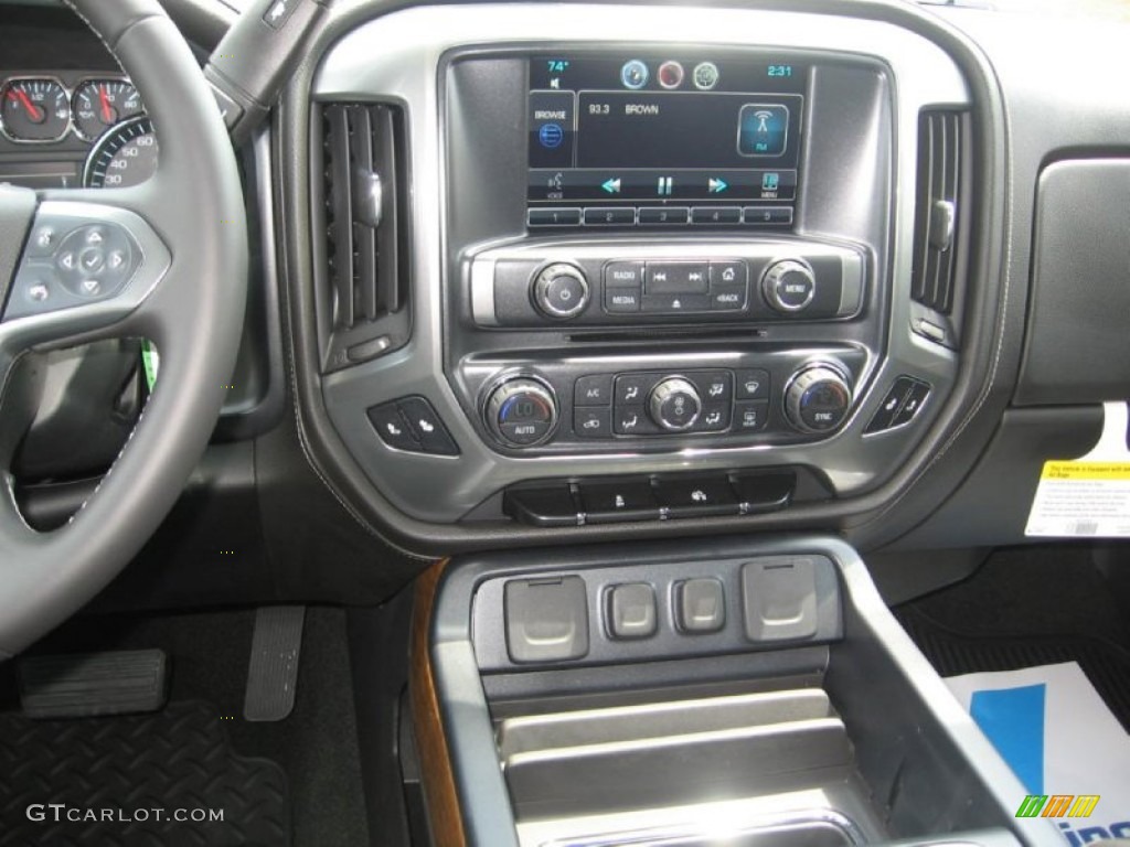 2014 Chevrolet Silverado 1500 LTZ Crew Cab 4x4 Controls Photo #83142388