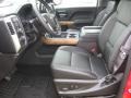 Jet Black 2014 Chevrolet Silverado 1500 LTZ Crew Cab 4x4 Interior Color