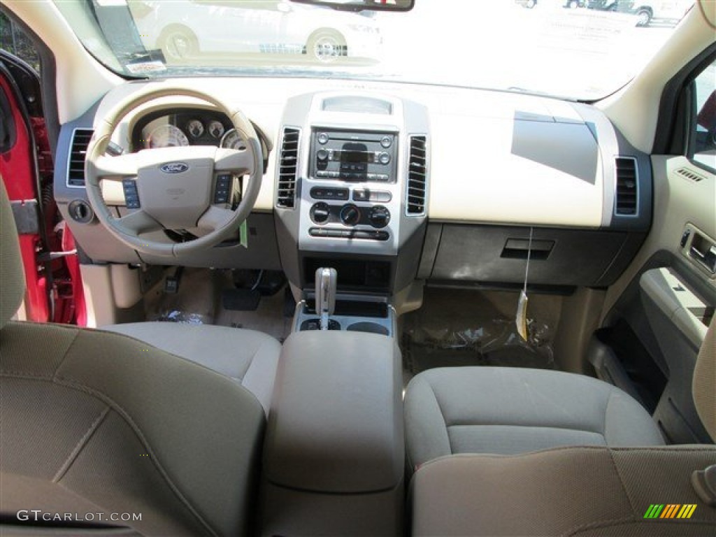 2007 Edge SEL - Redfire Metallic / Medium Light Stone photo #25