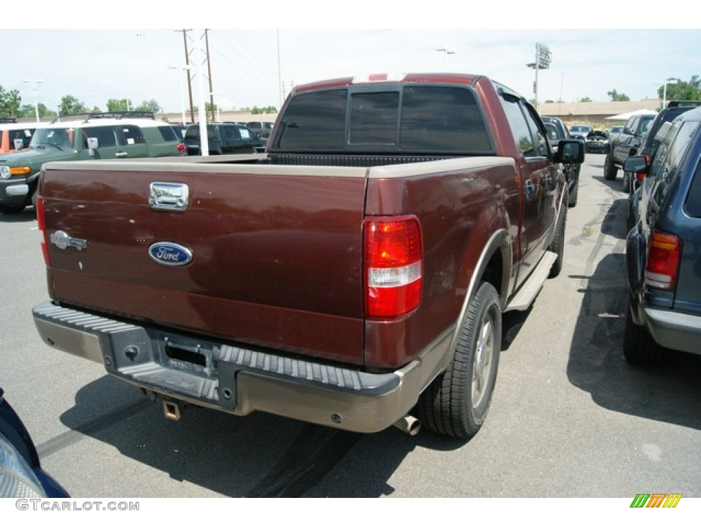 2005 F150 King Ranch SuperCrew 4x4 - Dark Copper Metallic / Castano Brown Leather photo #2