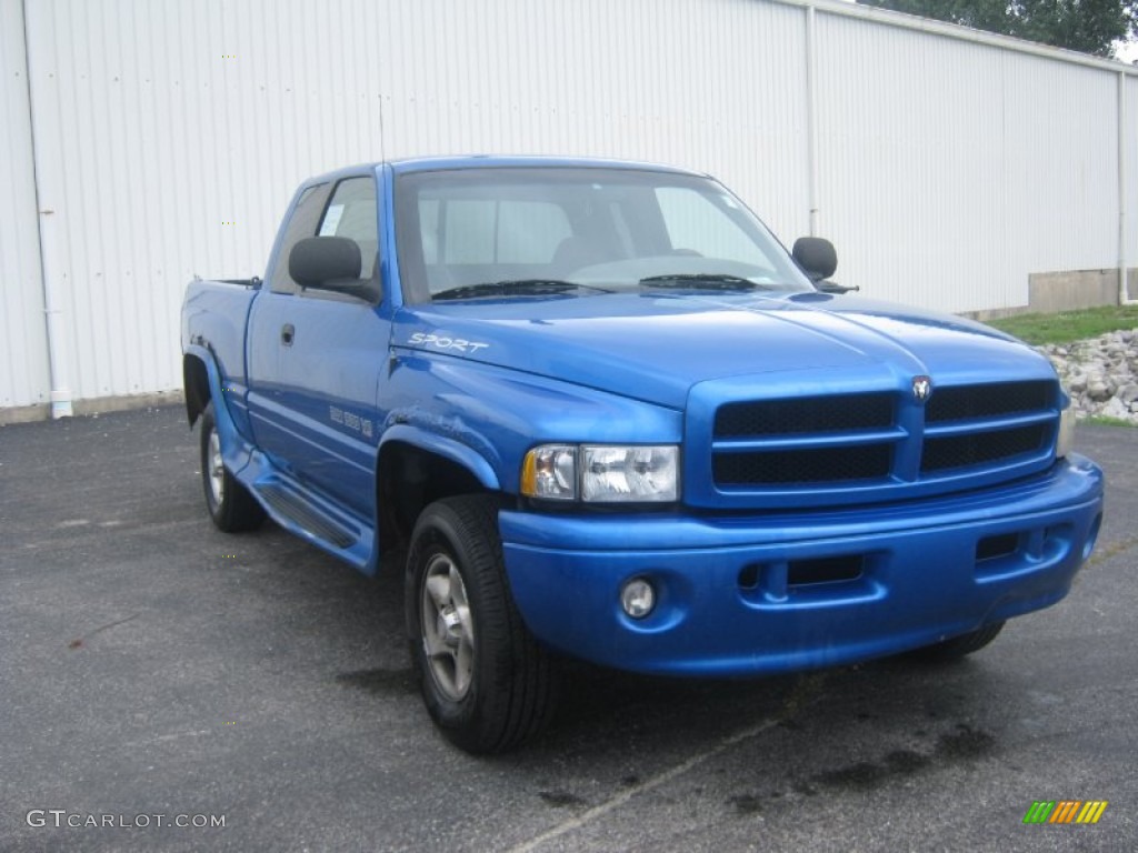 Intense Blue Pearlcoat Dodge Ram 1500